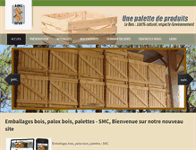 Tablet Screenshot of emballages-smc.com